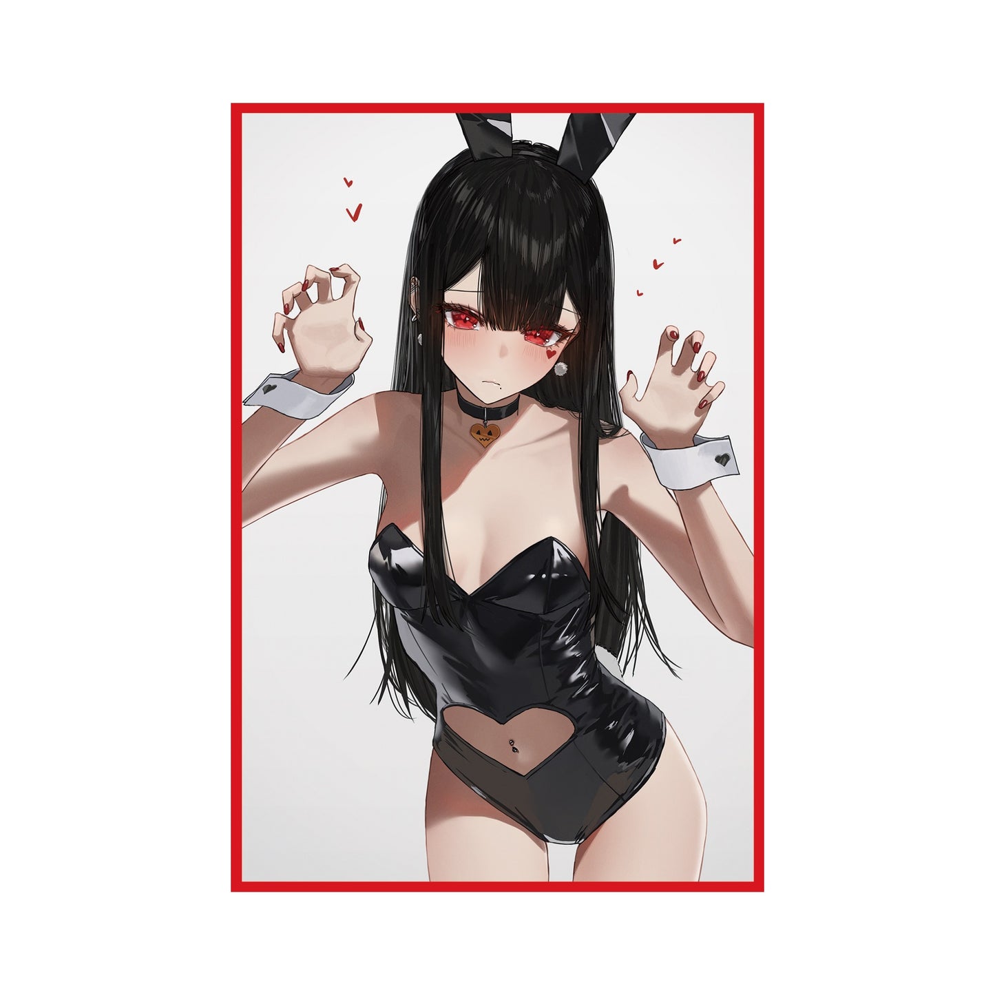 はらけんし個展 『TOUCH』フレームカラーキャンバスアート A