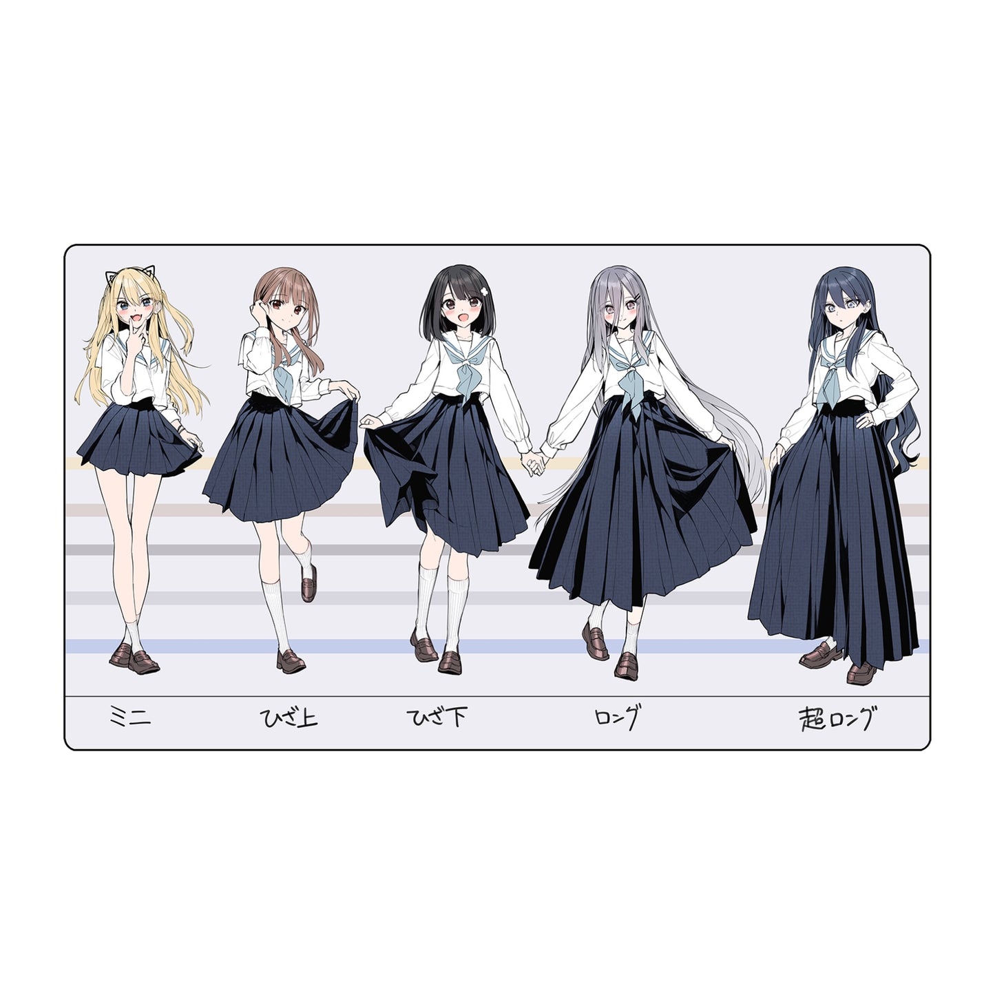 ぺんたごん個展プレイマット
