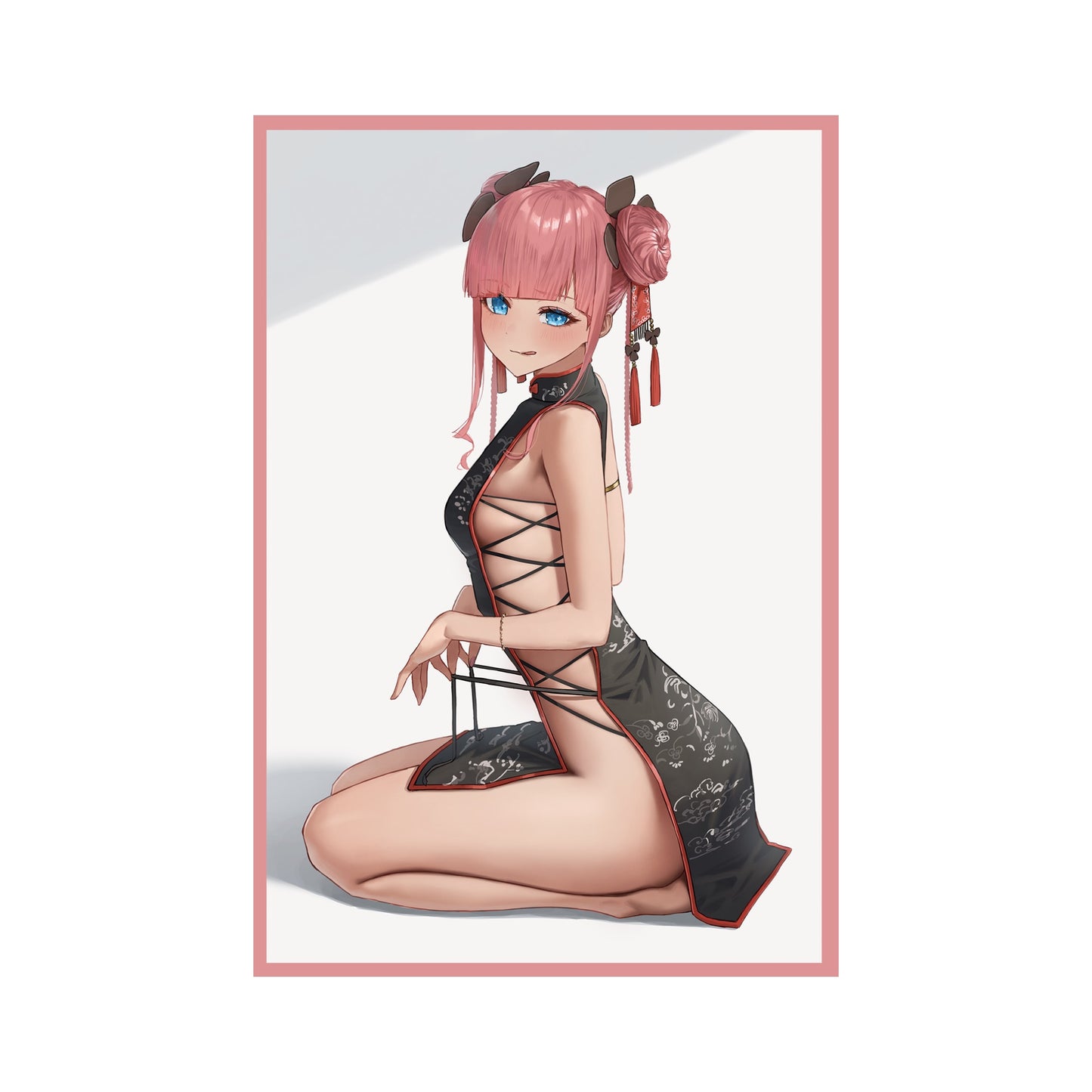 はらけんし個展 『TOUCH』フレームカラーキャンバスアート C