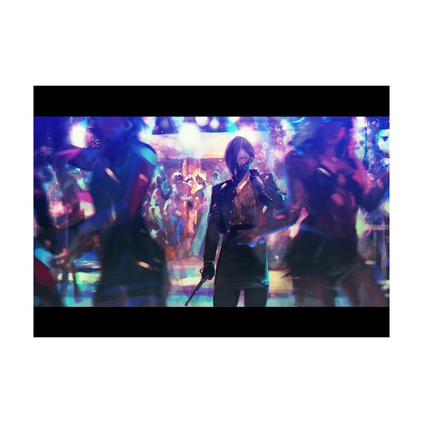 EmST 友野るい個展『戯画☆桃太郎奇譚』マットコーティングポスターH