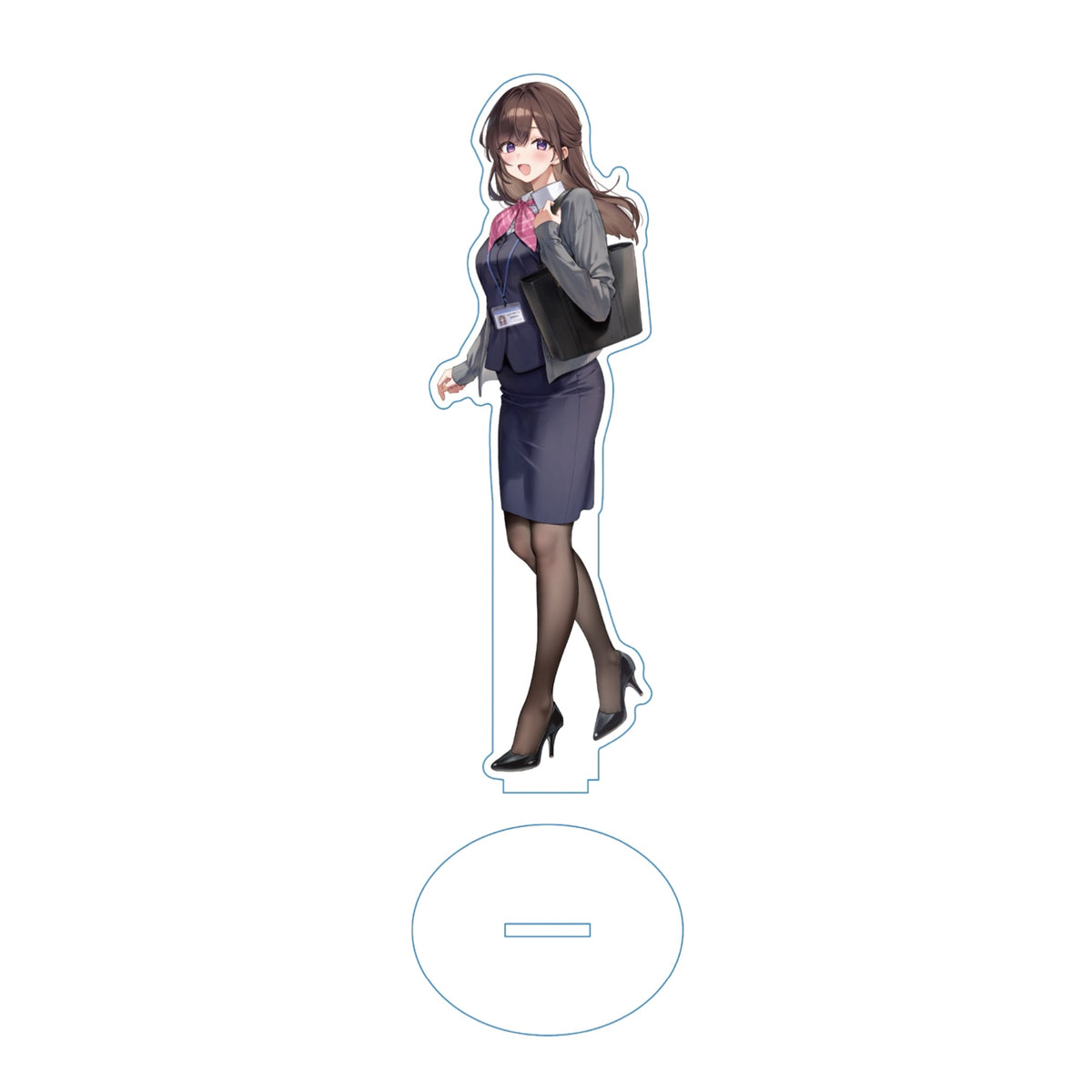 天城しの個展『受付ちゃんの外出』アクリルスタンド A