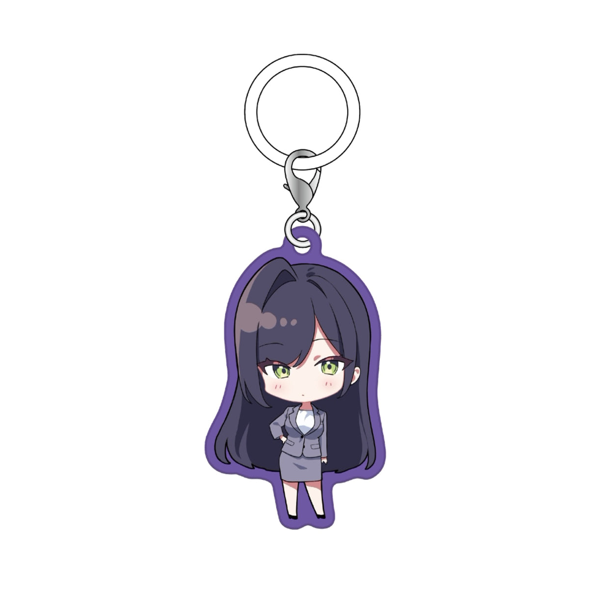 天城しの個展『受付ちゃんの外出』目じるしチャーム C