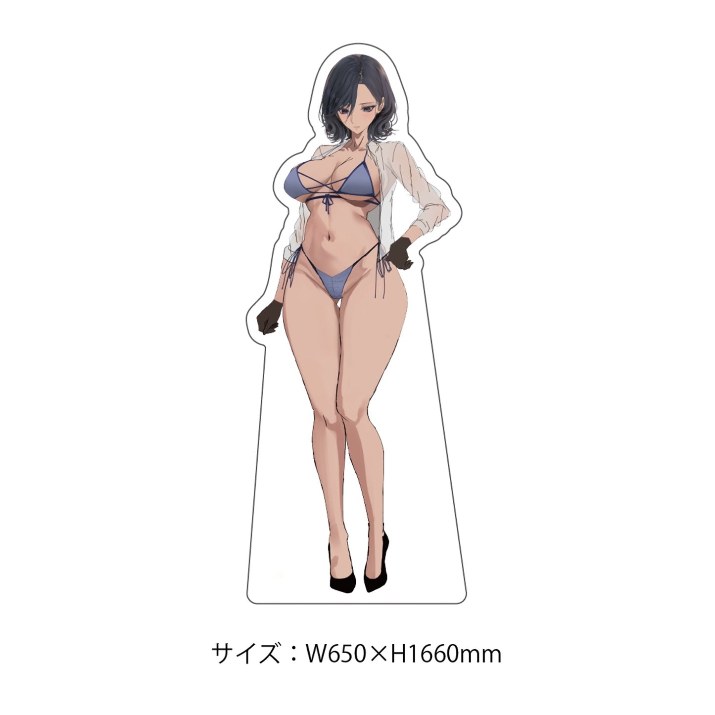 けそシロウ個展 【一点限定】等身大パネル A