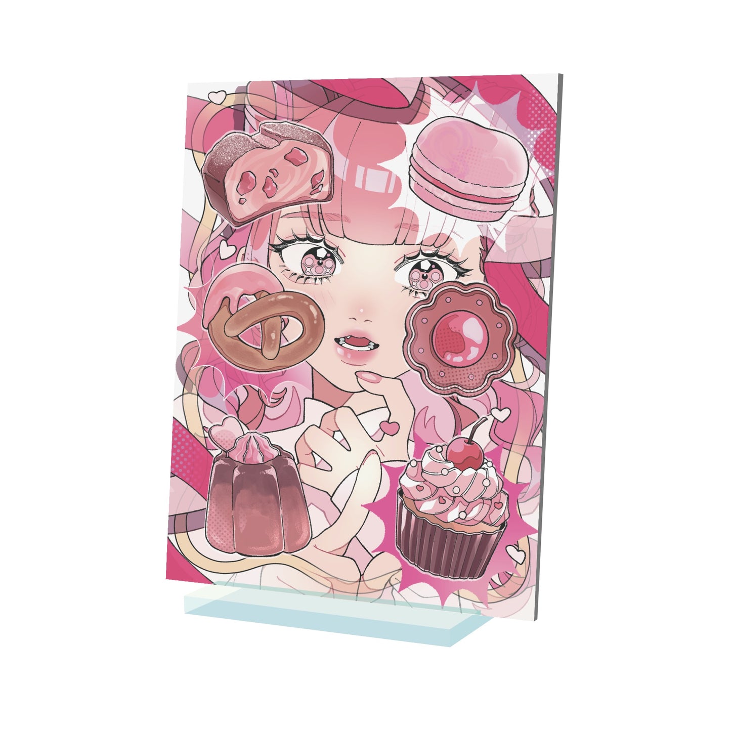PONKO個展【受注販売】卓上ミラーアート C