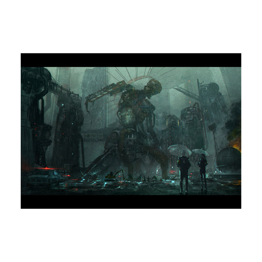 EmST 友野るい個展『戯画☆桃太郎奇譚』マットコーティングポスターA