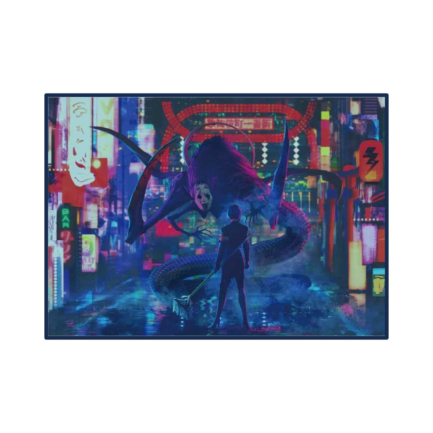 EmST 友野るい個展『戯画☆桃太郎奇譚』レイヤードアクリルアート額装あり