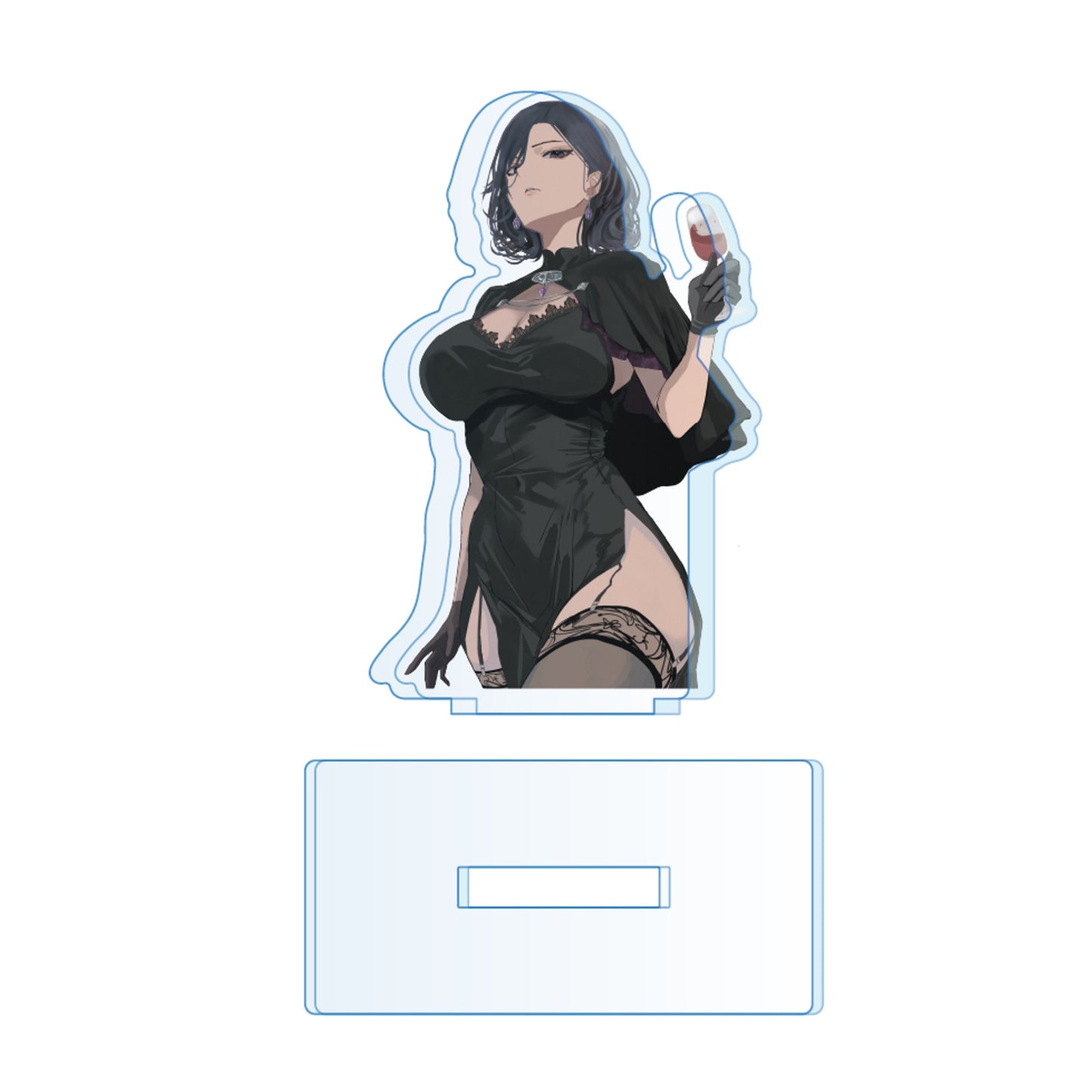 けそシロウ個展 アクリルブロックスタンドB