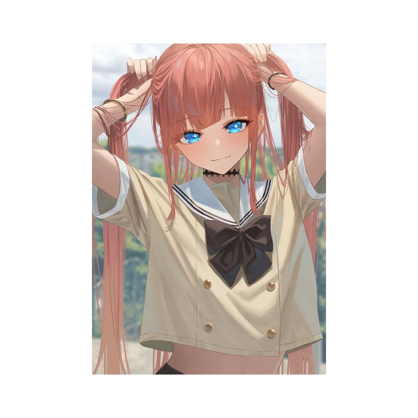はらけんし個展 『TOUCH』B3マットコーティングポスターC