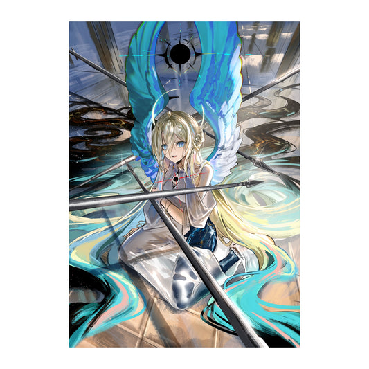 EmST がわこ個展「Number Mira」 B3マットコーティングポスターC