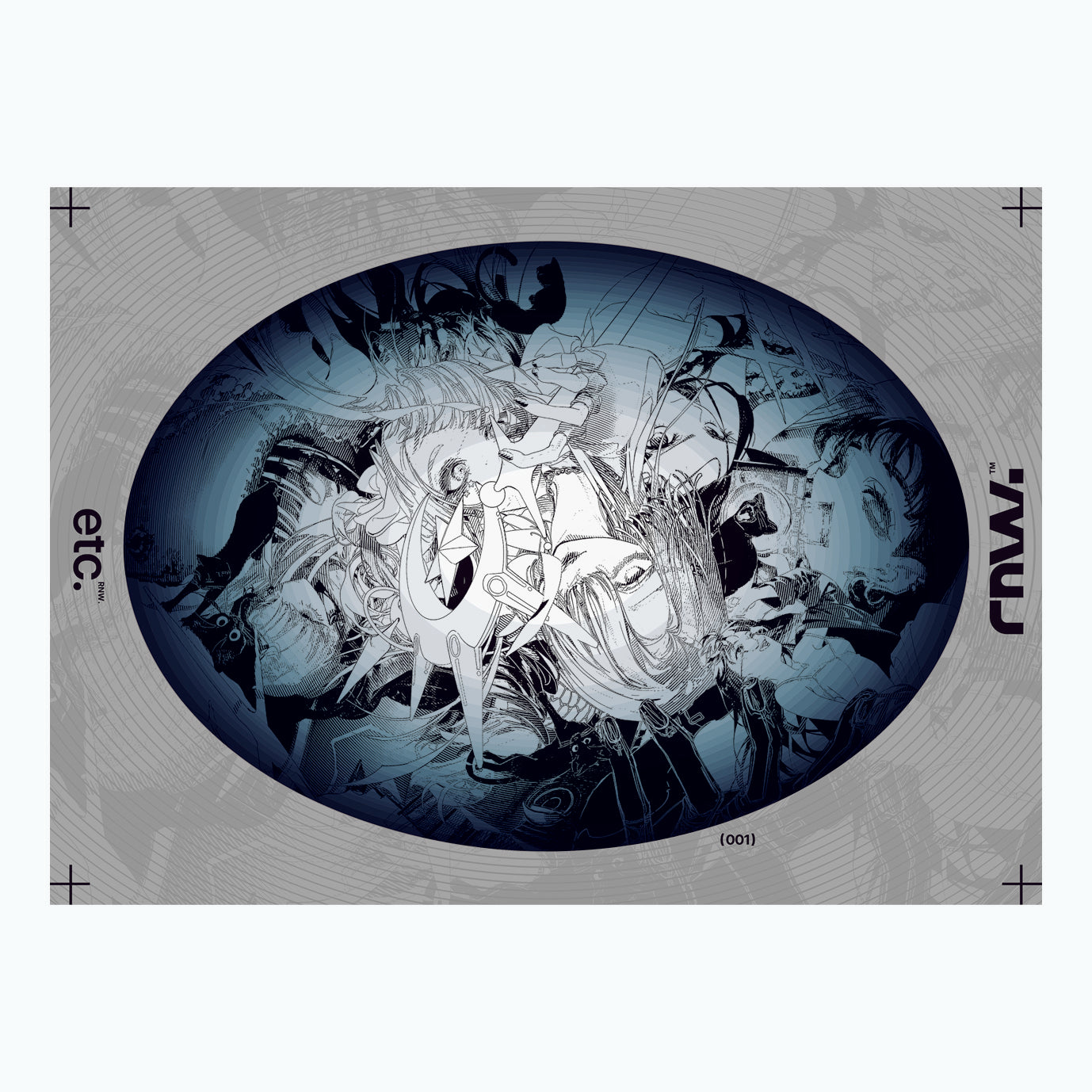 EmST ろるあ個展「etc.」 大判ラグ