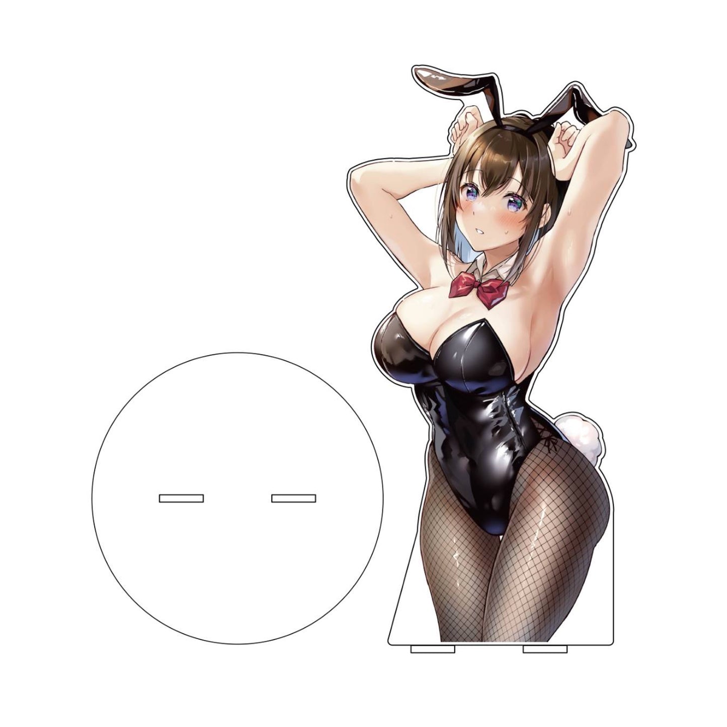EmST 白クマシェイク個展「ラッキーエイト」BIGアクスタ