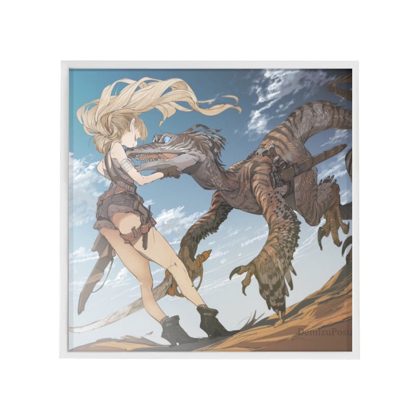 出水ぽすか個展『Reflection』 【1点限定】直筆サイン入りミラーアート E