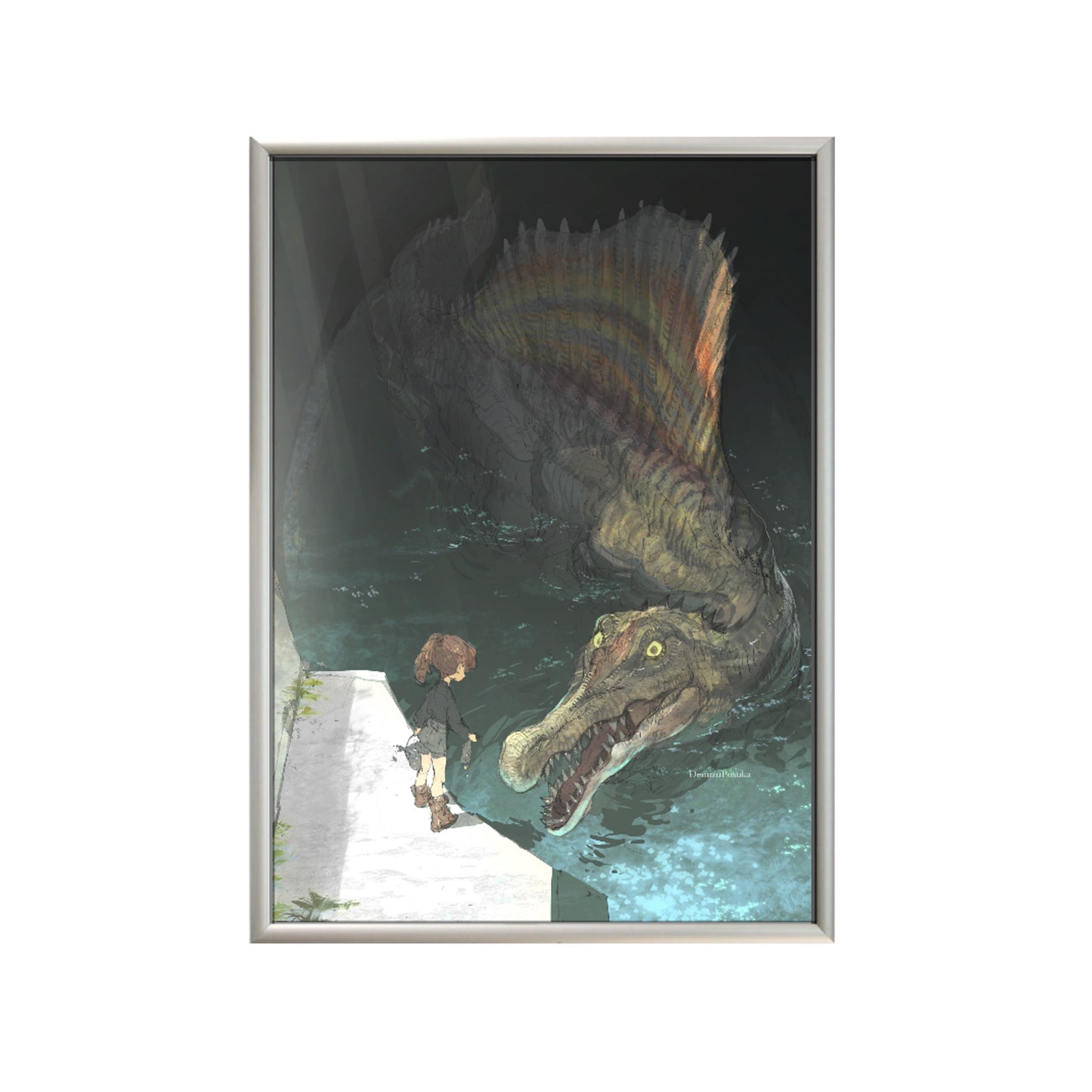 出水ぽすか個展『Reflection』 【5点限定】壁掛けミラーアートE