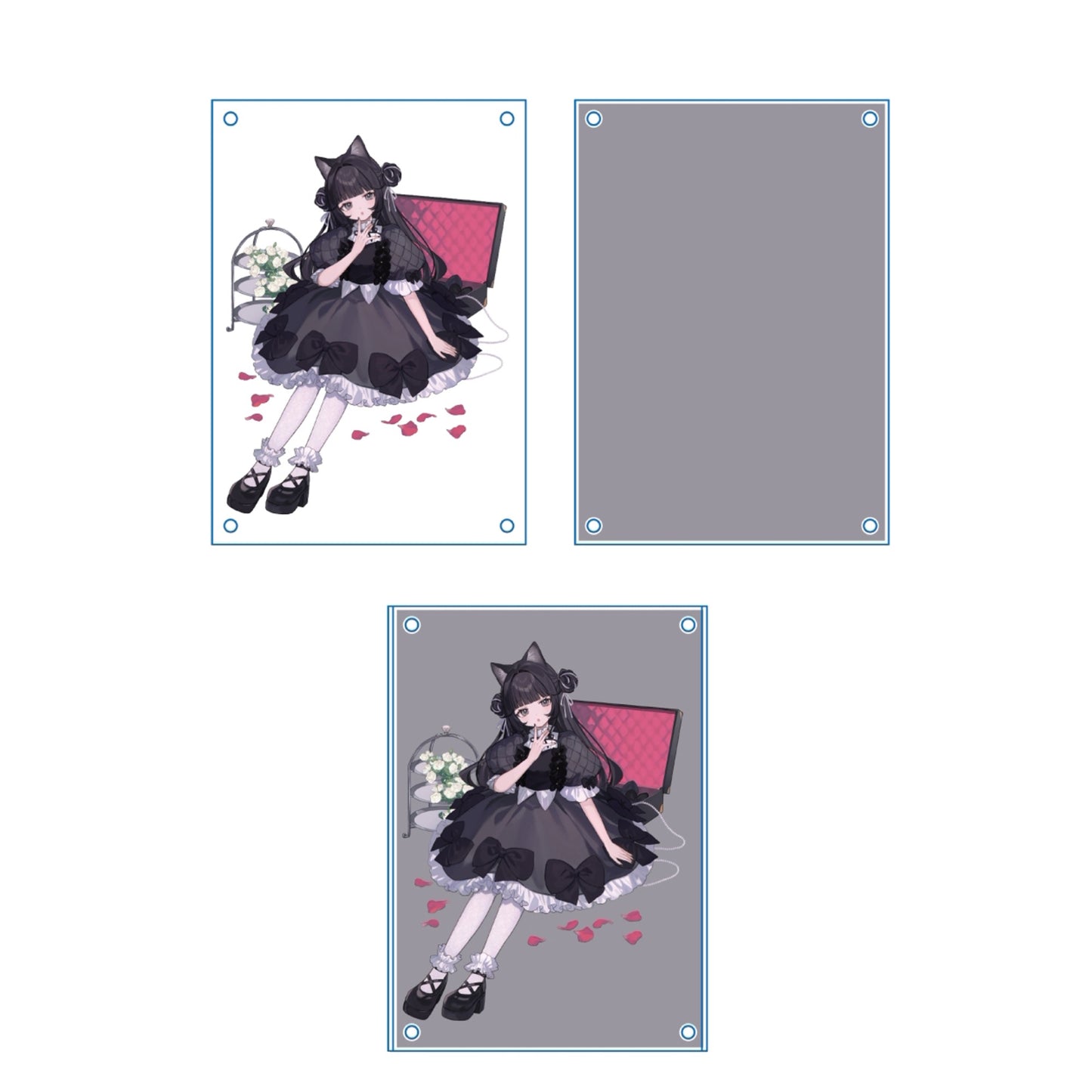 しゅがお個展「“K”ROSSING」レイヤードアクリルボードE