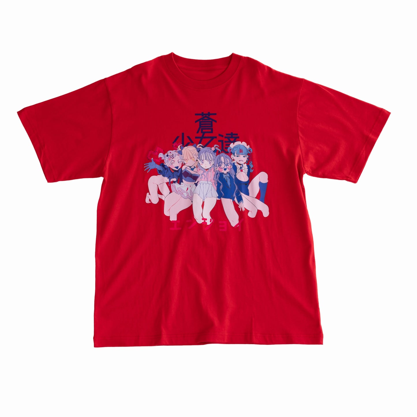 NEW JAPONICA 半袖Tシャツ「matumot #1」レッド Lサイズ
