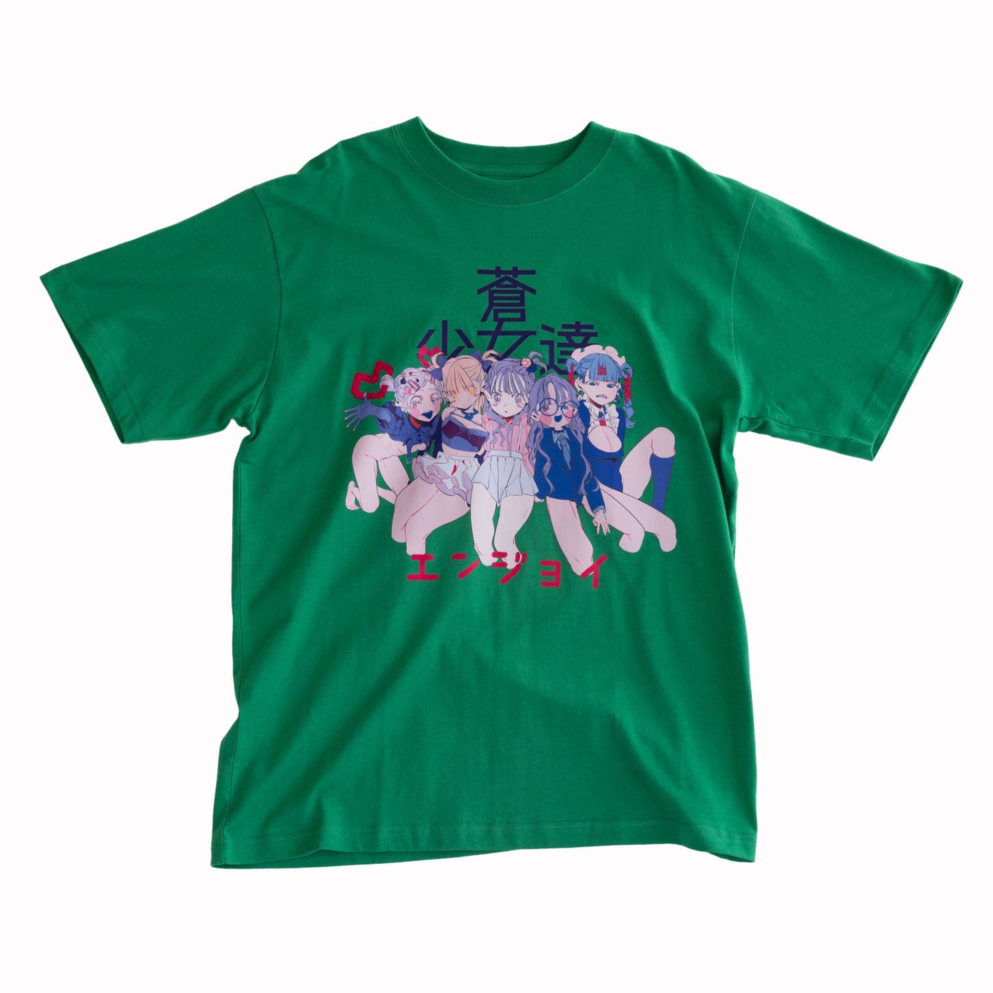 NEW JAPONICA 半袖Tシャツ「matumot #1」グリーン XLサイズ