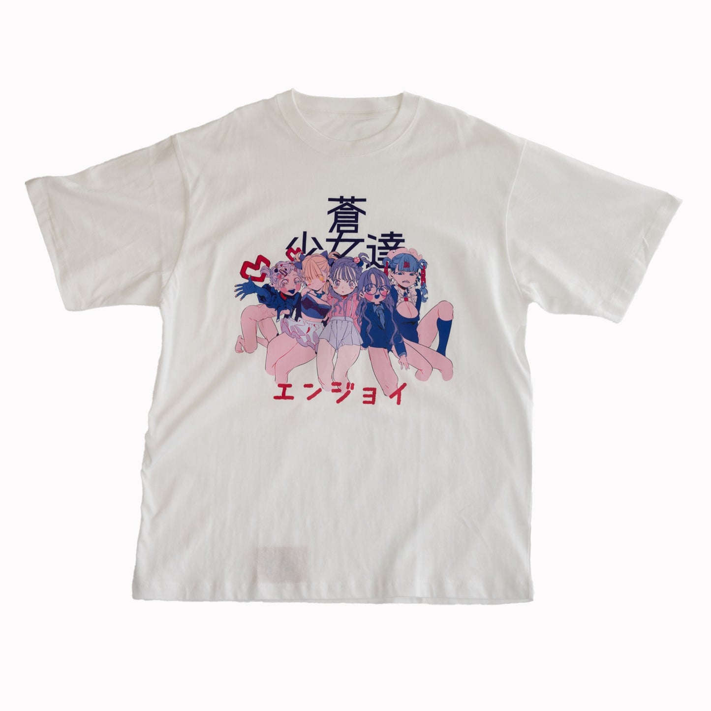 NEW JAPONICA 半袖Tシャツ「matumot #1」ホワイト Lサイズ