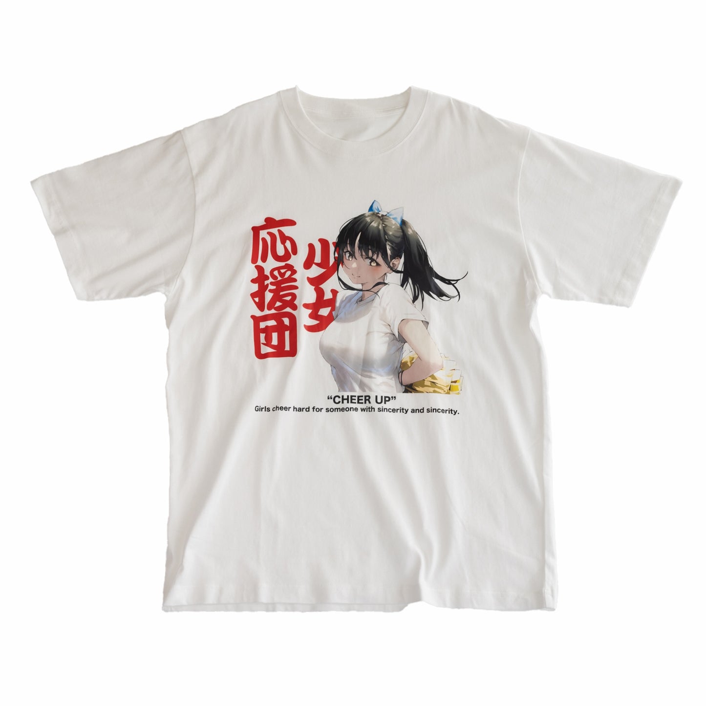 NEW JAPONICA 半袖Tシャツ「jounsun#1」ホワイト Lサイズ