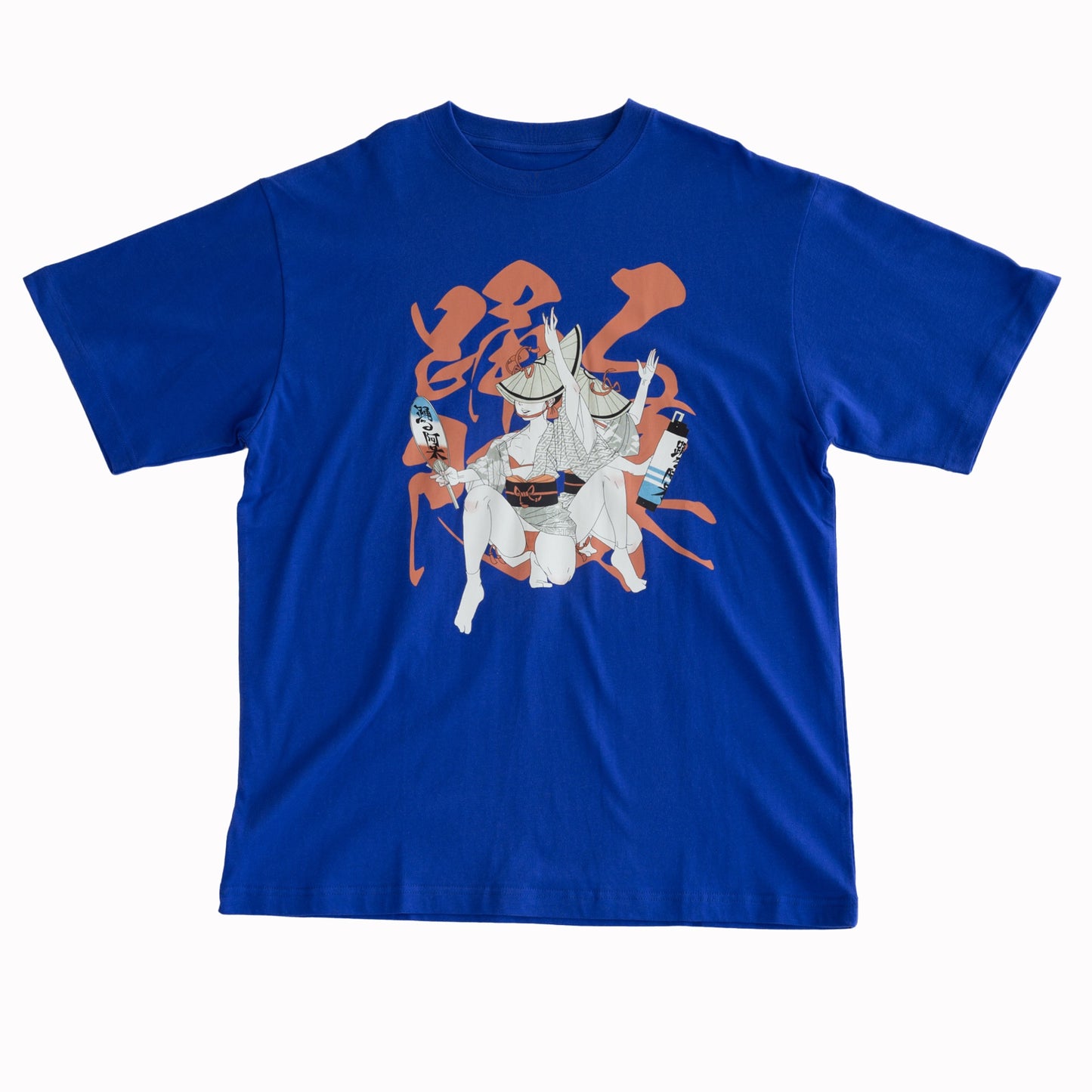 NEW JAPONICA 半袖Tシャツ「鈴木セイゴ #1」ブルー XLサイズ