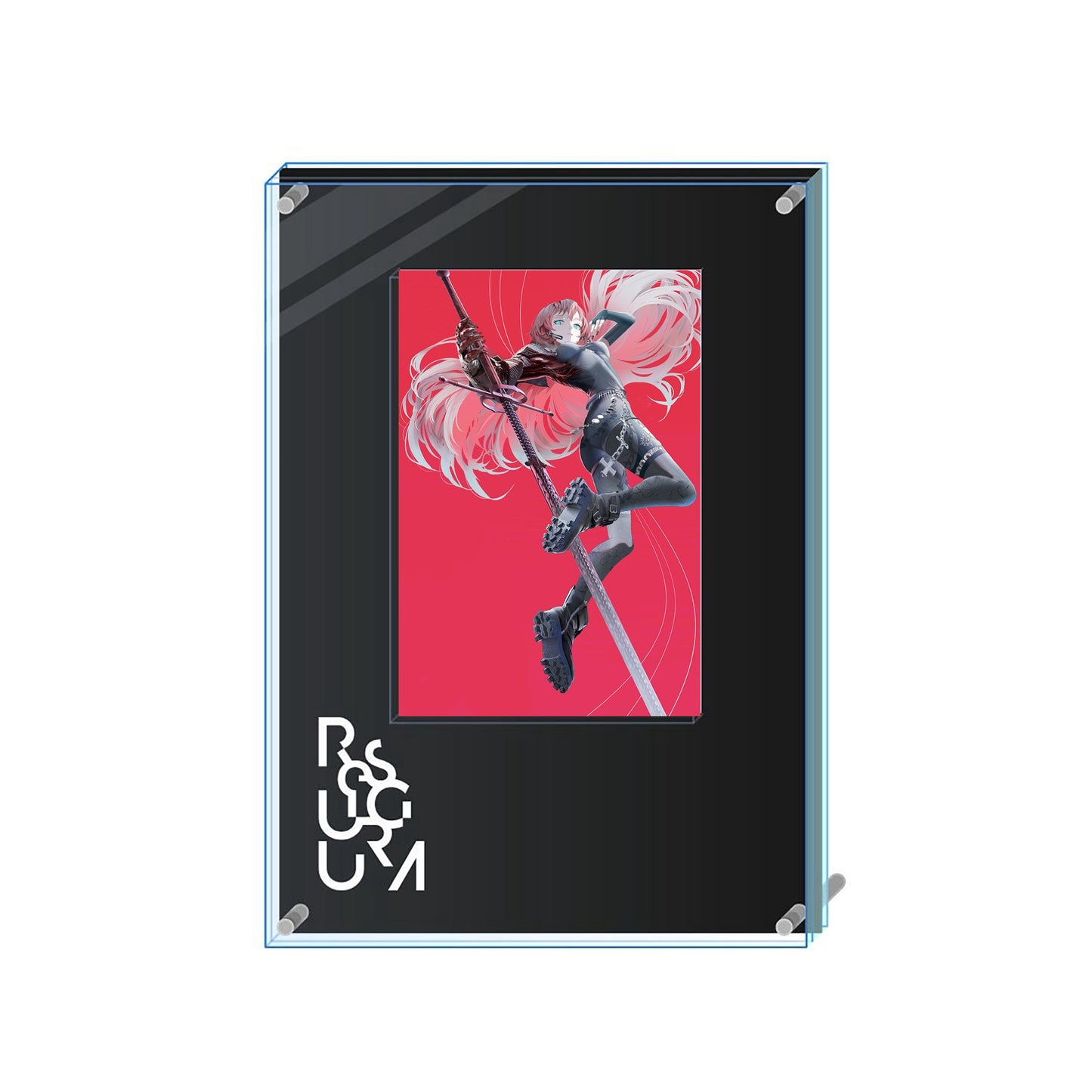 EmST SWAV個展『ReSURGUM』オリジナルケース入りスタンドアートB(直筆サイン入り)