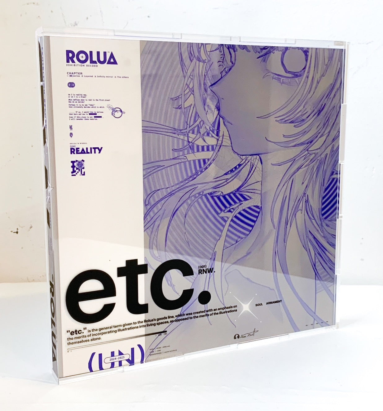 EmST ろるあ個展「etc.」 特製アクリルケース