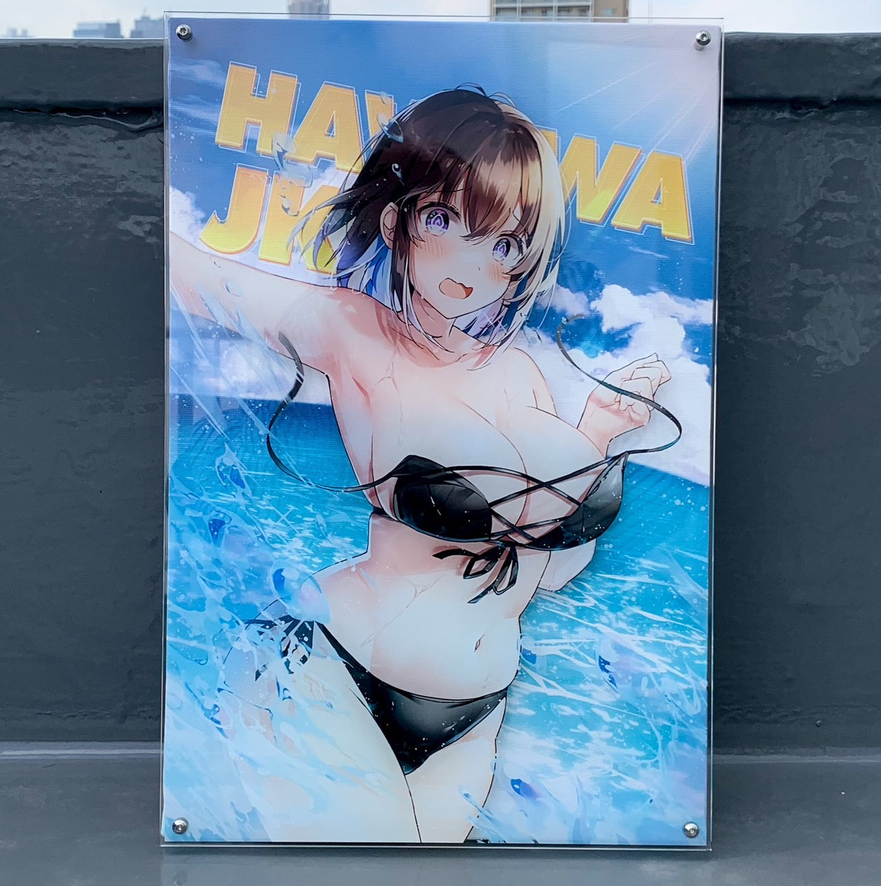 EmST 白クマシェイク個展「ラッキーエイト」レイヤードグラフA