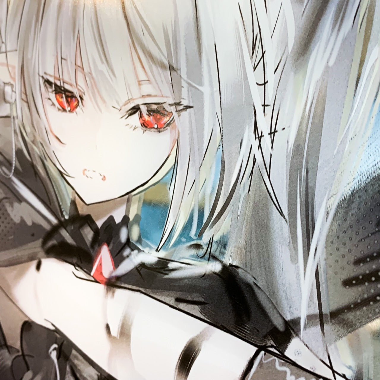EmST がわこ個展「Number Mira」 鏡面加工アートA A3