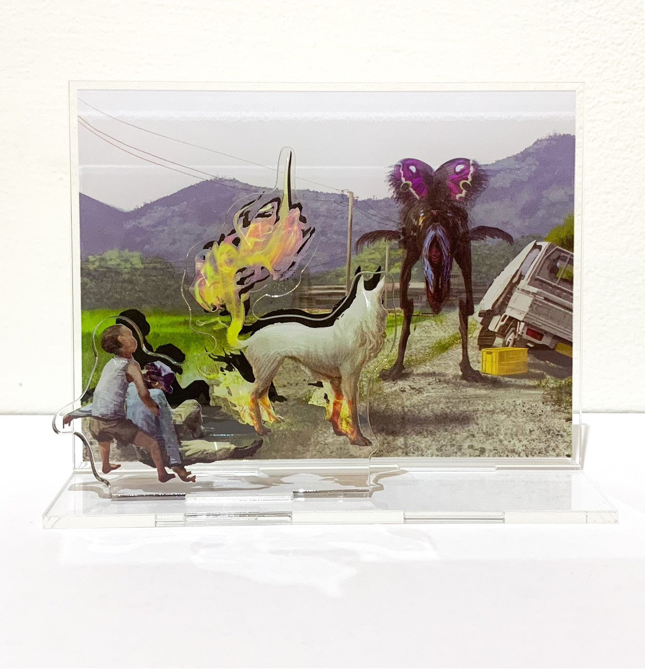 EmST 友野るい個展『戯画☆桃太郎奇譚』アクリルジオラマA