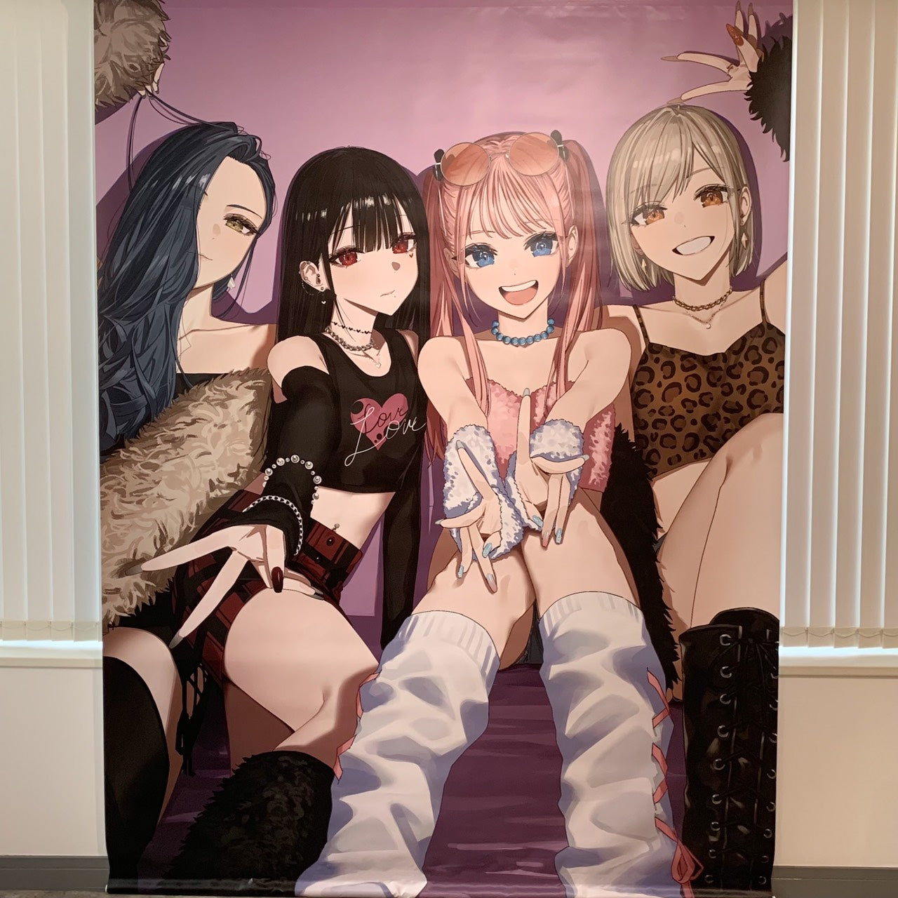 はらけんし個展『TOUCH』 【1点限定 直筆サイン入り】超特大タペ