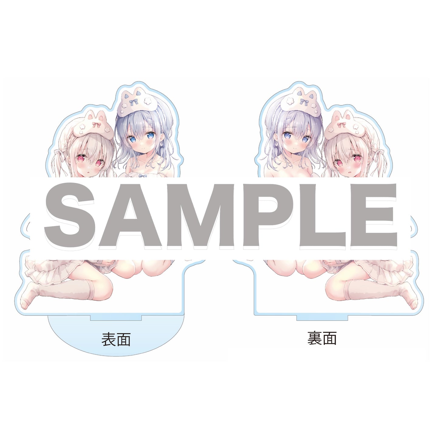 EmST 飴玉コン個展『Marshmallow Candy』両面アクリルブロックスタンドA