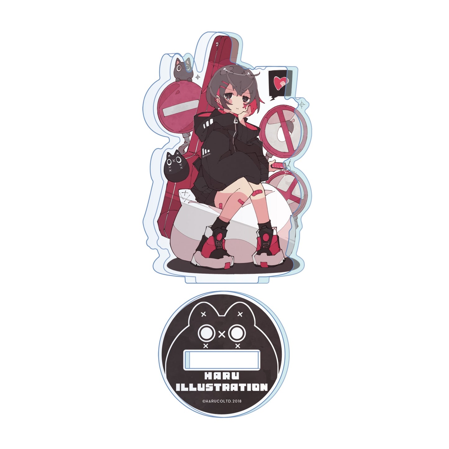 EmST Haる個展『essence』アクリルブロックスタンドE