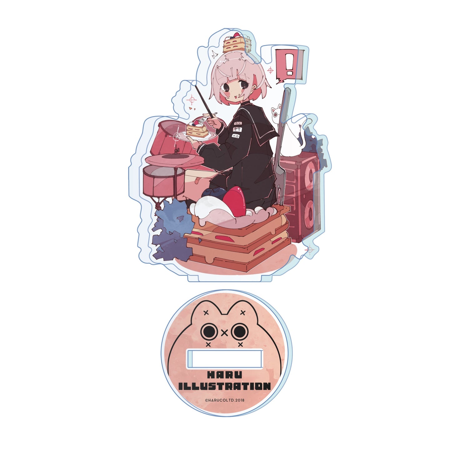 EmST Haる個展『essence』アクリルブロックスタンドC