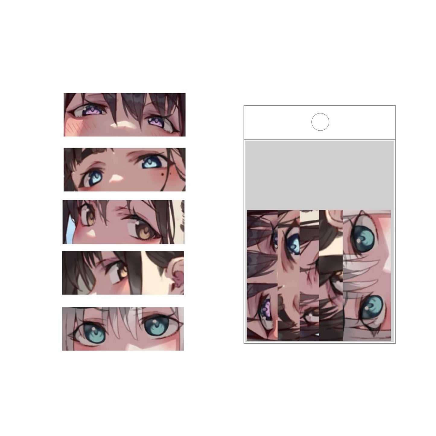 EmST jonsun個展「あと二日」 視線ステッカーSET