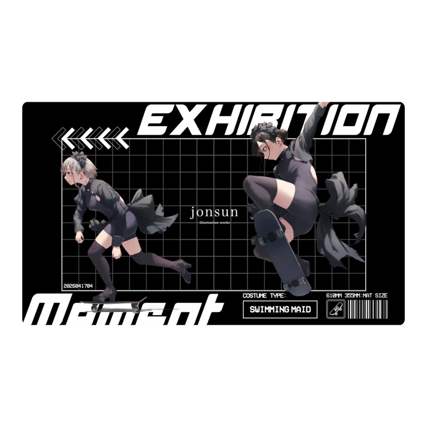 jonsun個展『Moment』プレイマット