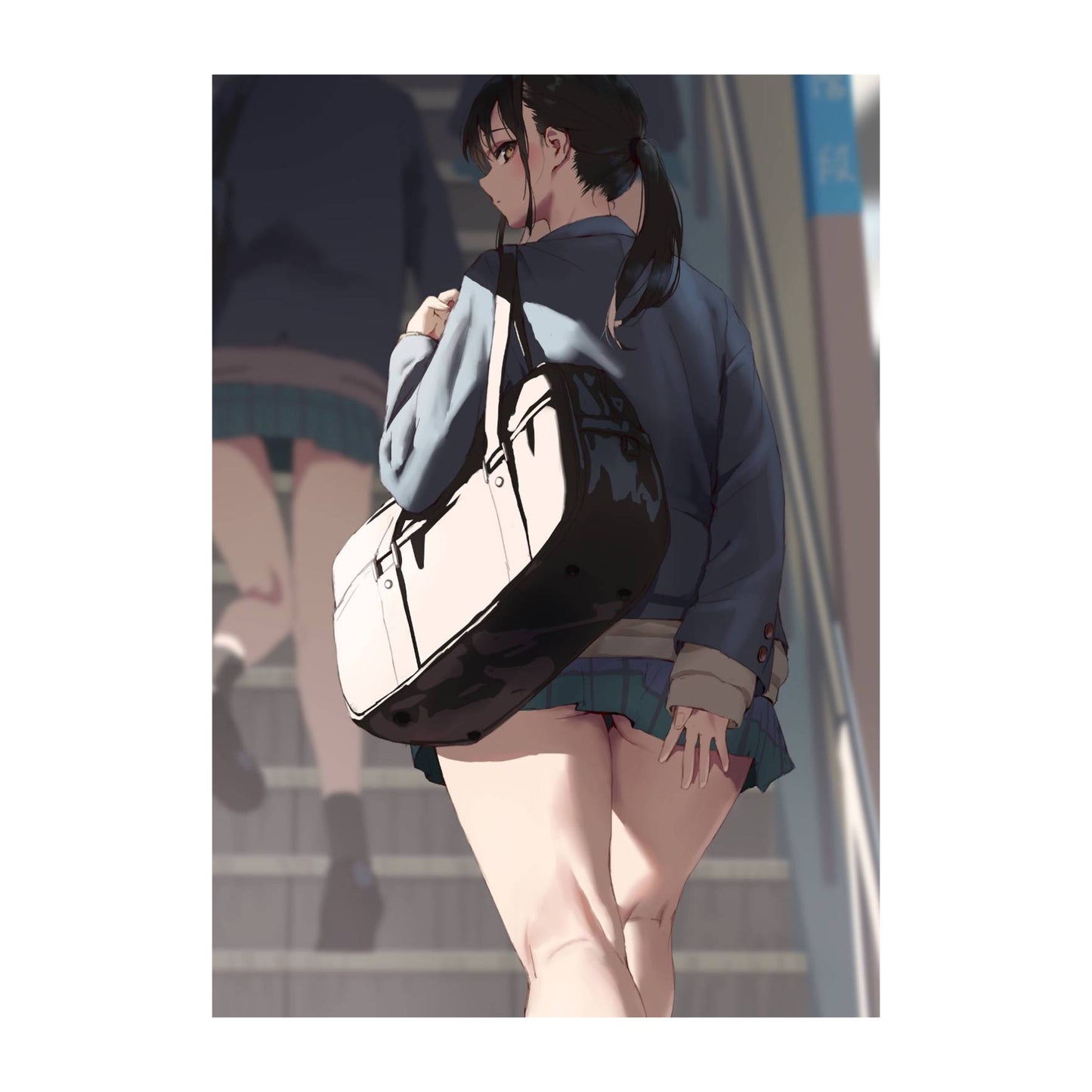 EmST jonsun個展「あと二日」 A3ポスターE 「あと、二日。」