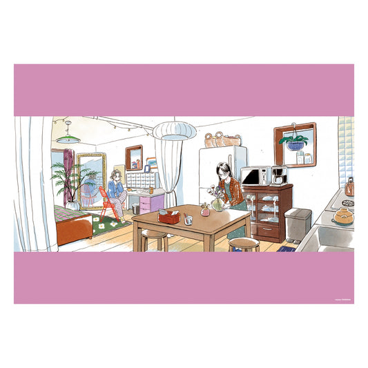 「東京ふたり暮らし日和」刊行記念イベントby mame マットコーティングポスター祐天寺