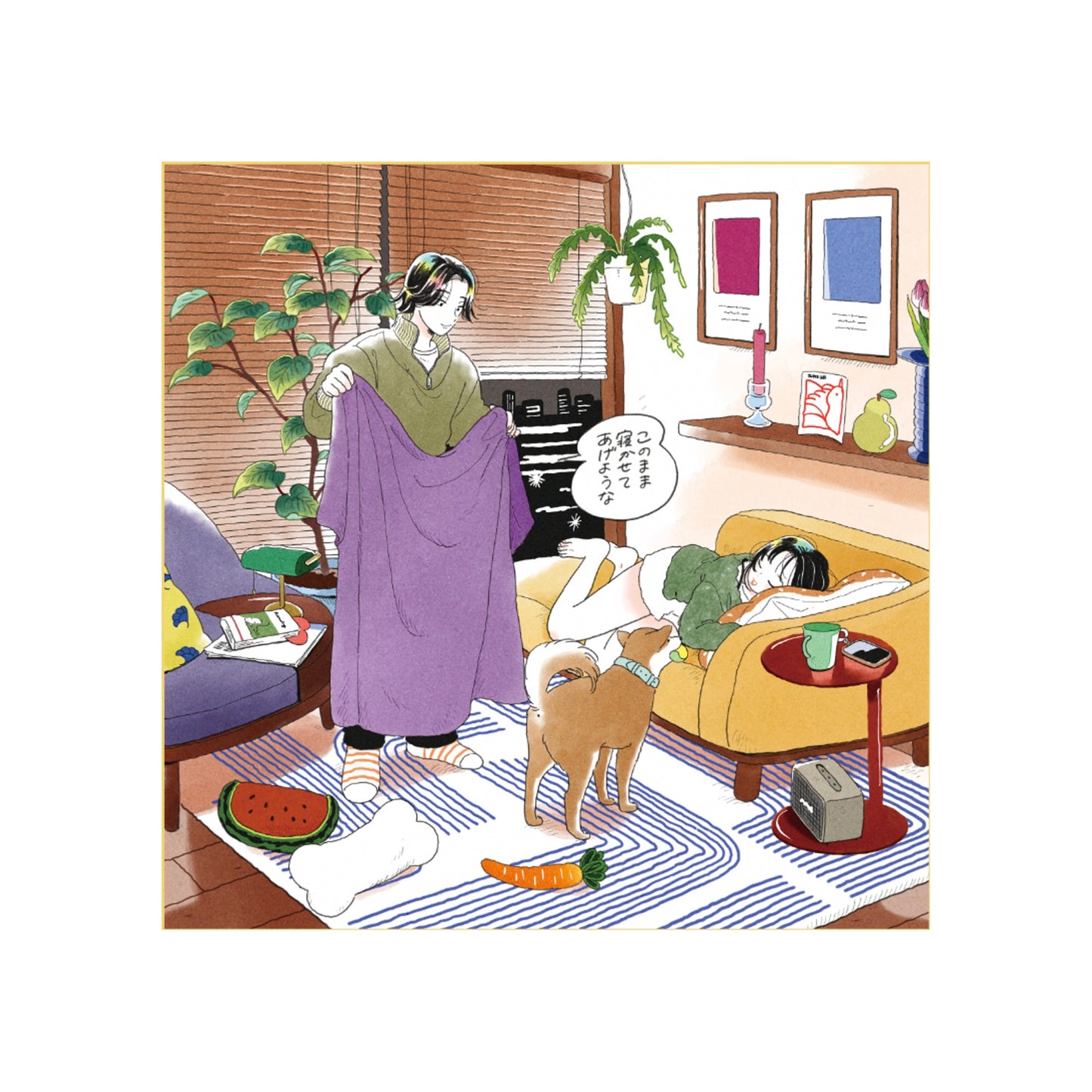 「東京ふたり暮らし日和」刊行記念イベントby mame S4サイズキャンバスパネル 清澄白河