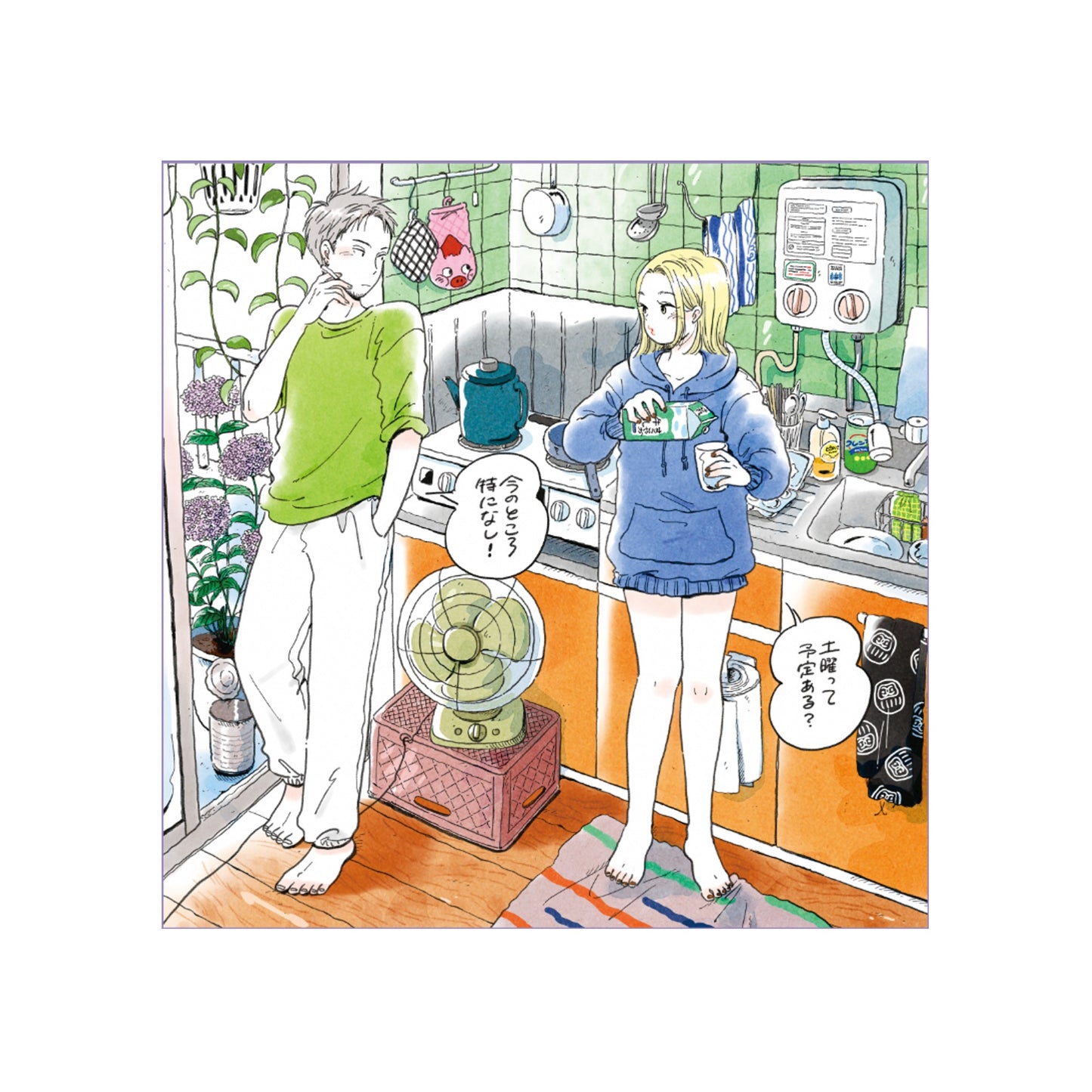 「東京ふたり暮らし日和」刊行記念イベントby mame S4サイズキャンバスパネル 笹塚