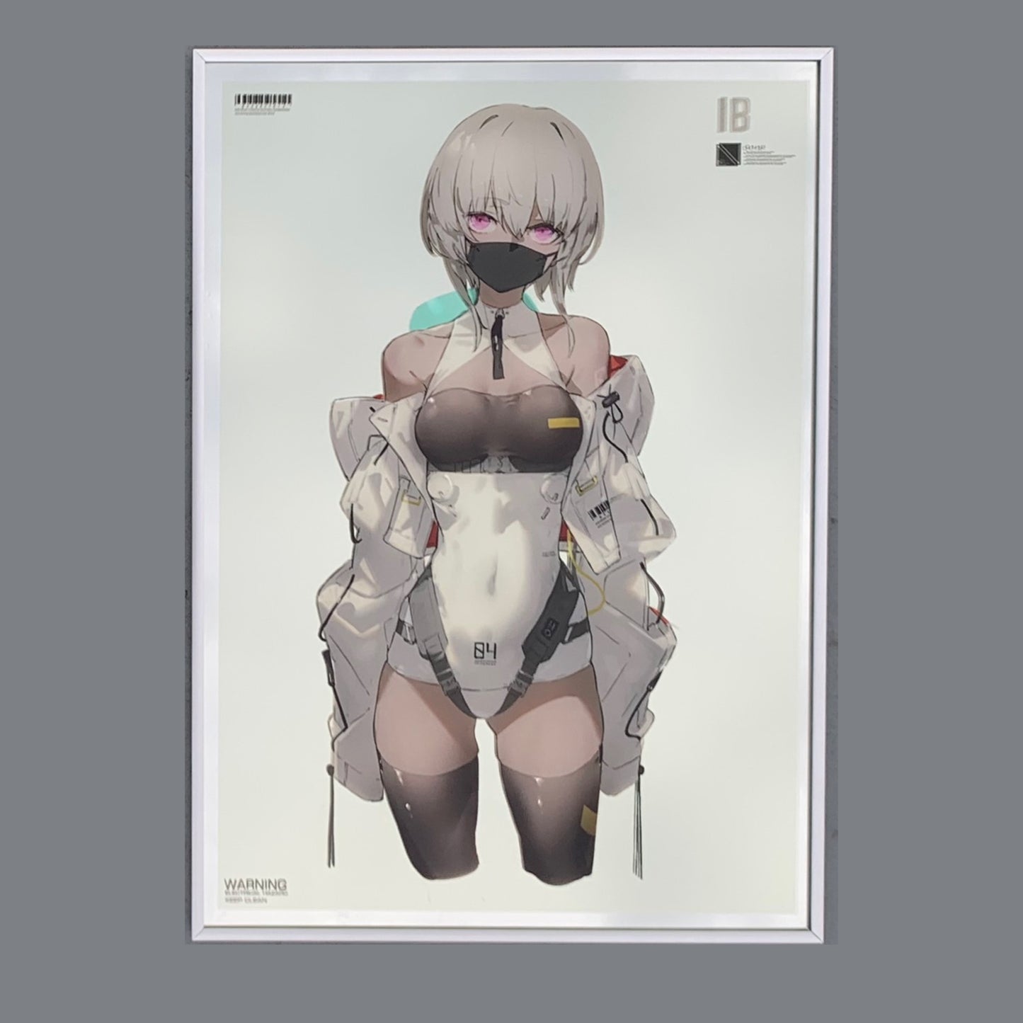 neco個展『黎明』A2鏡面加工アート A