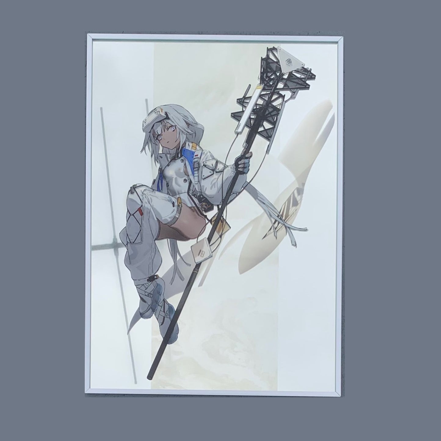 neco個展『黎明』A2鏡面加工アート B