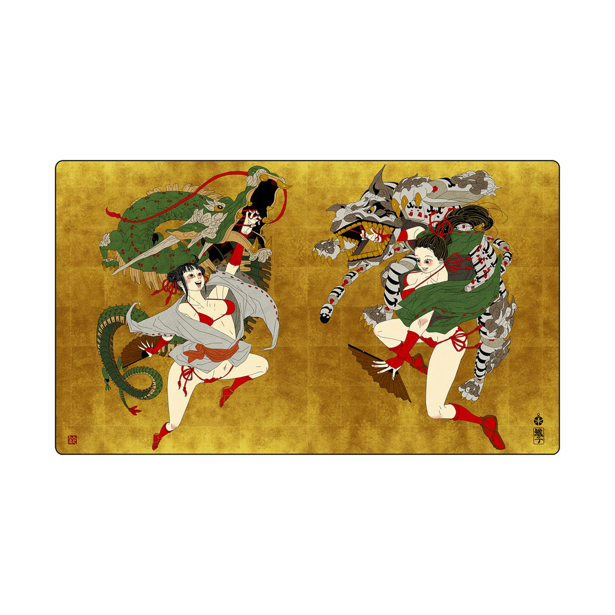 鈴木セイゴ個展『伝翔』オリジナルプレイマット