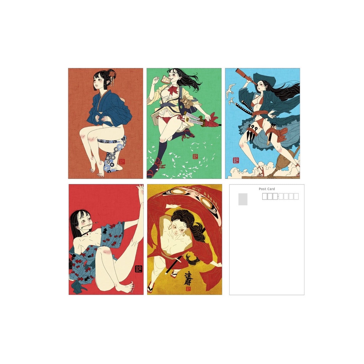 EmST 鈴木セイゴ個展「新版」 ポストカードSET(5種/1SET)B