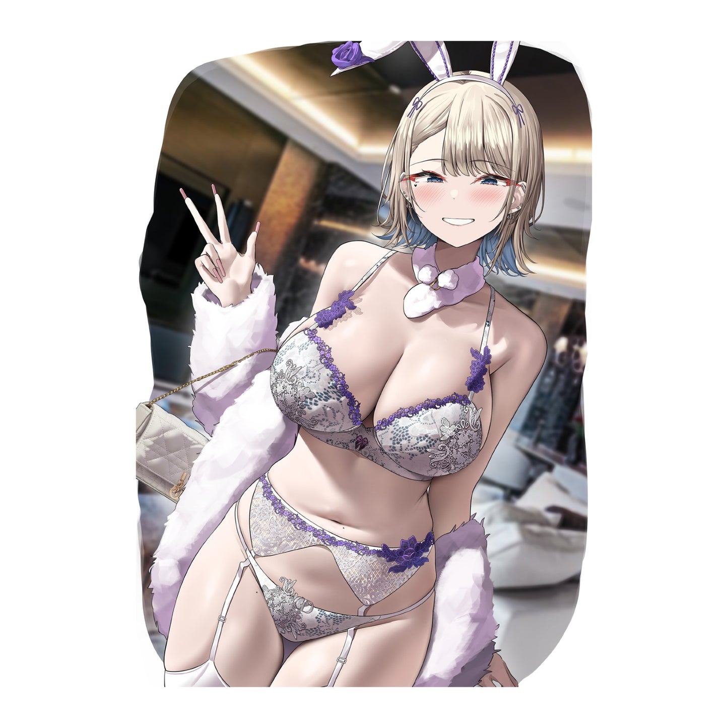 EmST くせ個展「私にだけ優しいギャル家庭教師」B3マットコーティングポスターE