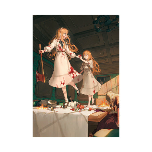 寿なし子個展『あの子は夢の中』マットコーテングポスター B3サイズB