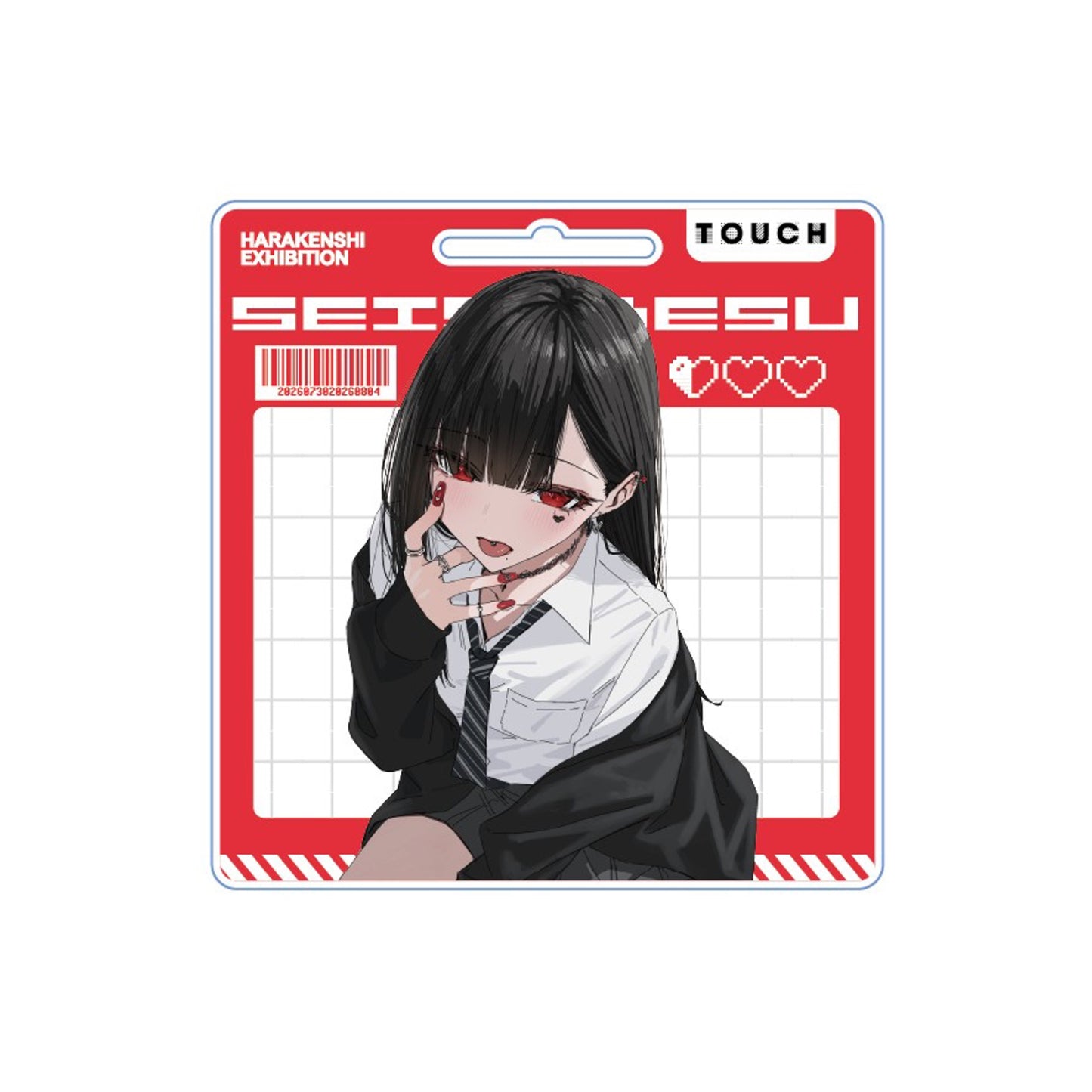 はらけんし個展 『TOUCH』 アクリルキーホルダー