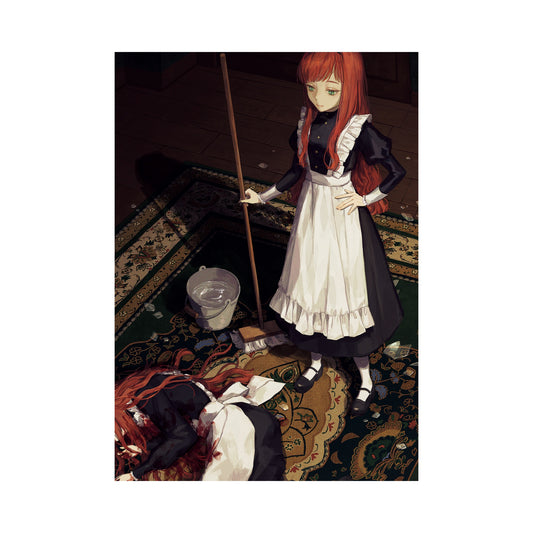 寿なし子個展『あの子は夢の中』マットコーテングポスター B3サイズC