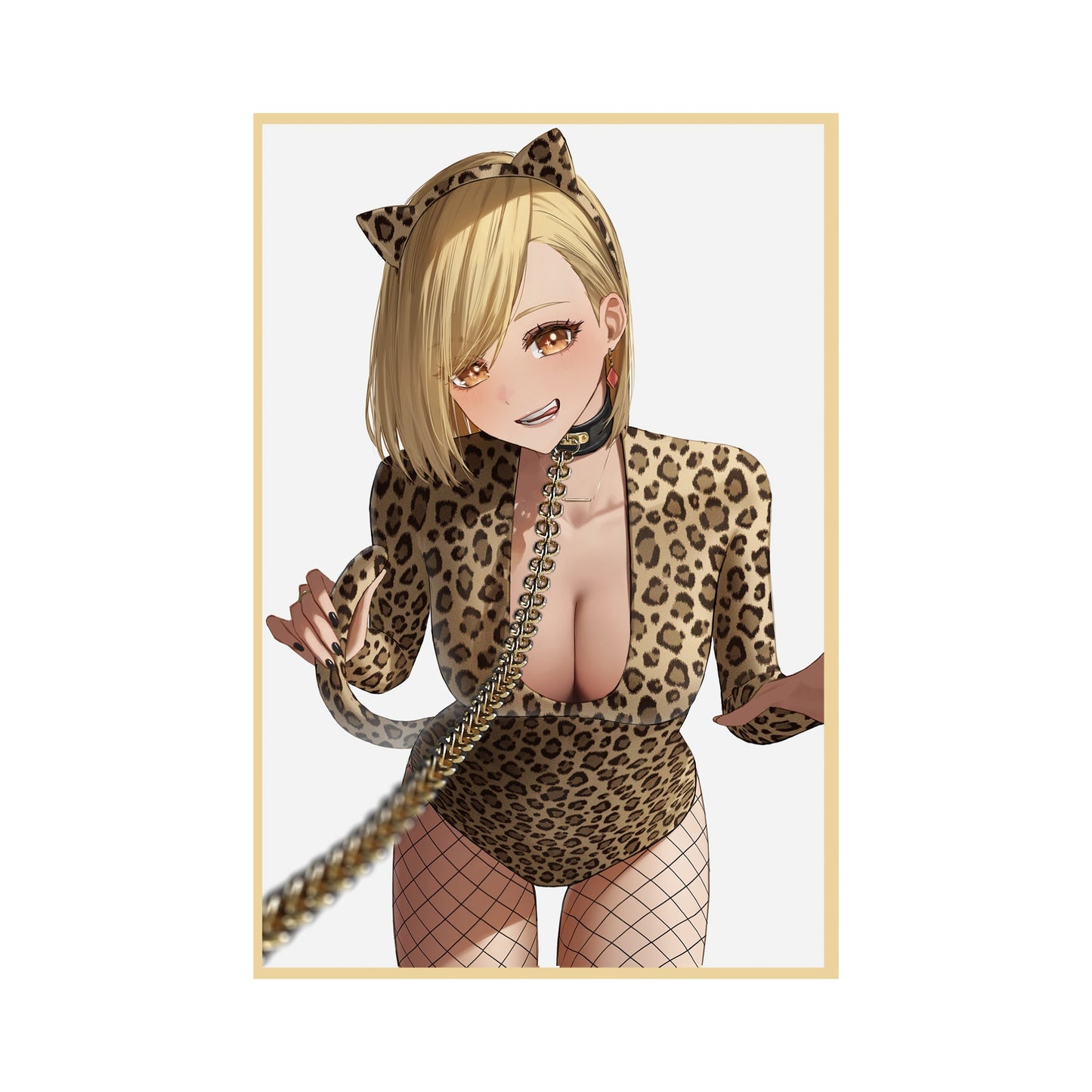 はらけんし個展 『TOUCH』フレームカラーキャンバスアート B