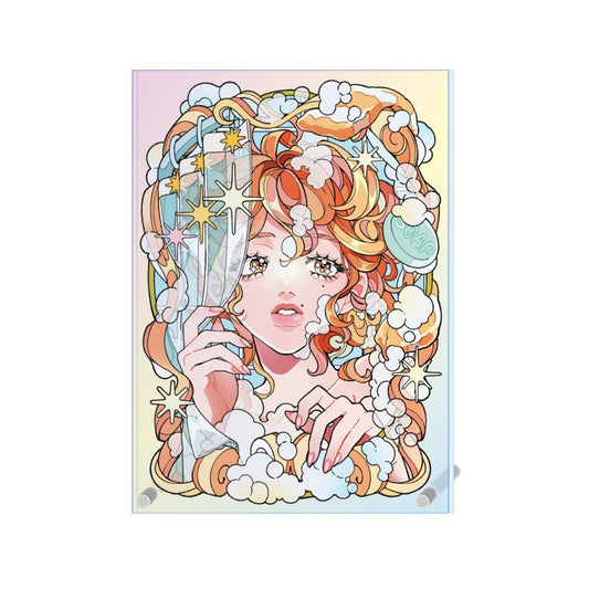 PONKO個展オーロラアクリルボードC