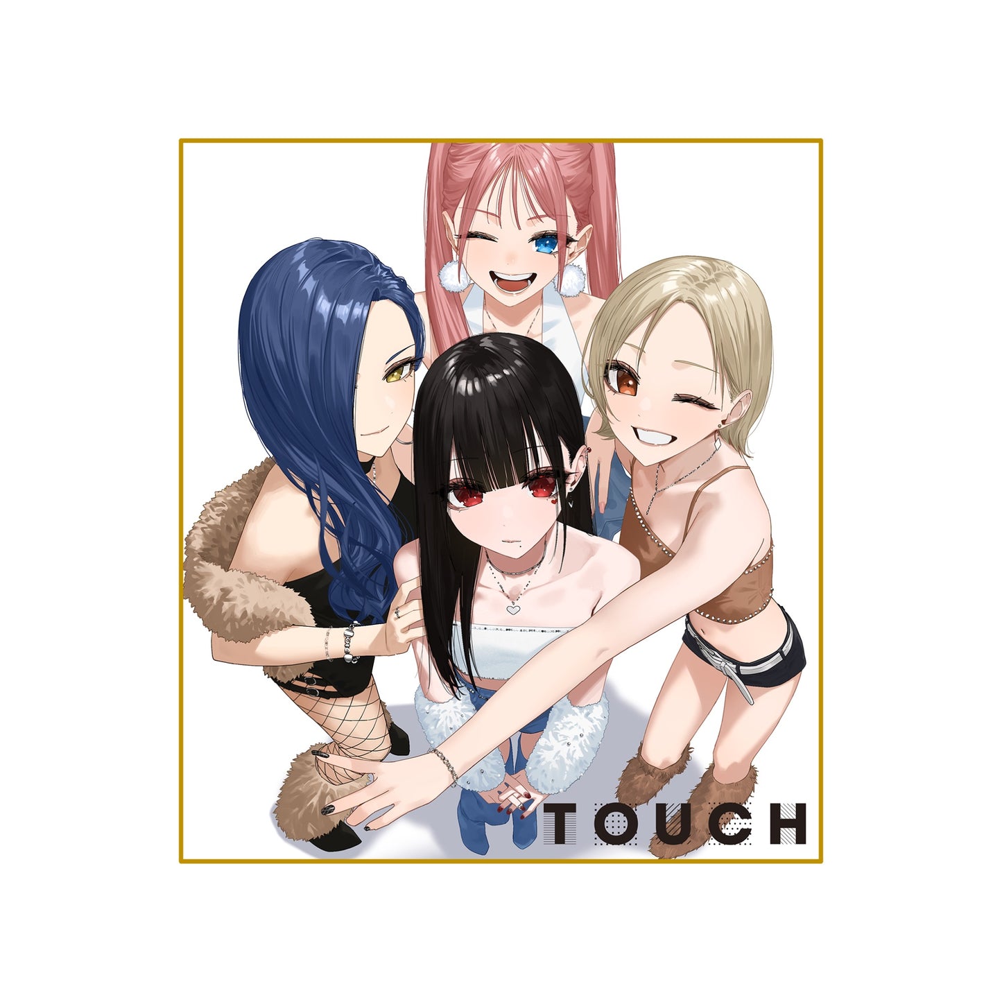 はらけんし個展『TOUCH』【WEB限定】直筆サイン入り色紙