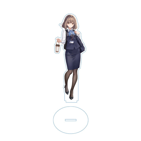 天城しの個展『受付ちゃんの外出』アクリルスタンド B